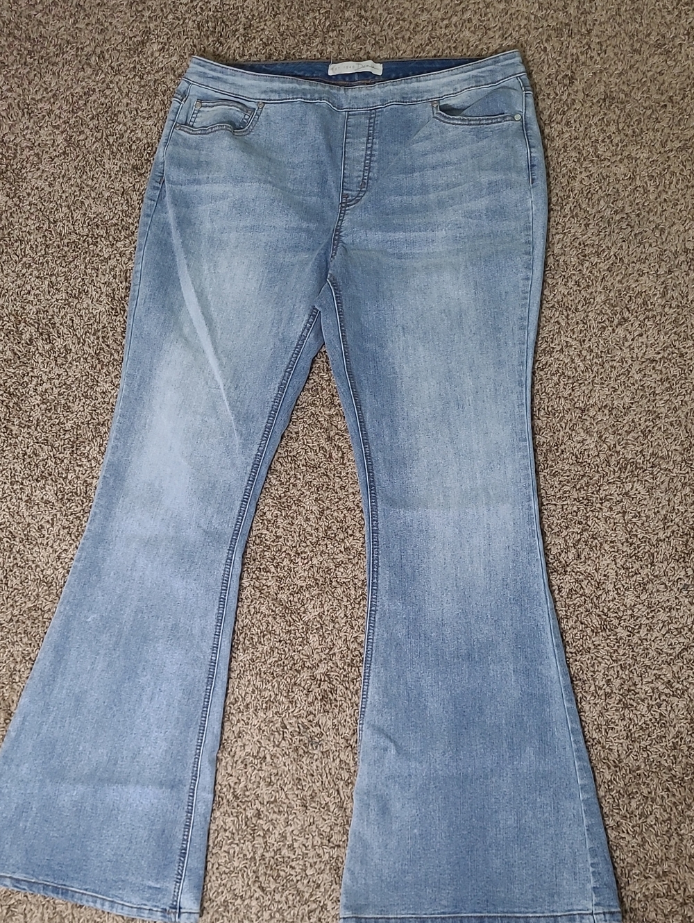 Cato Light Blue Flared Women's Jeans